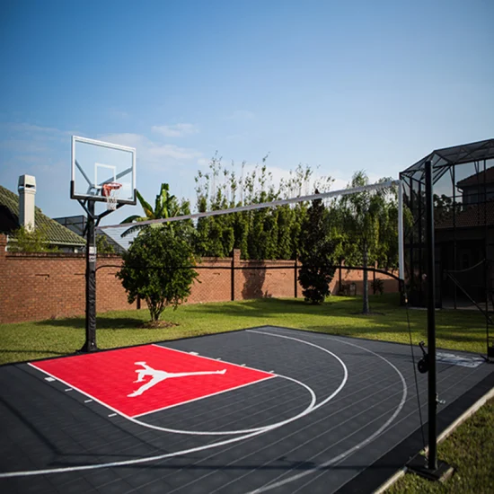 Superficie sportiva flessibile per pavimenti da basket usati Campi da cortile residenziali